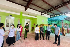 TRƯỜNG MẦM NON HOA SỮA ĐÓN ĐOÀN KIỂM TRA LIÊN NGÀNH VỀ AN TOÀN THỰC PHẨM VÀ Y TẾ TRƯỜNG HỌC